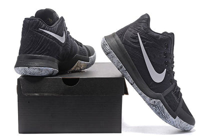 NIKE Kyrie 3 - Bhm Sneakers - Black Unisex Streetwear Limited Edition