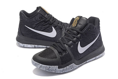 NIKE Kyrie 3 - Bhm Sneakers - Black Unisex Streetwear Limited Edition
