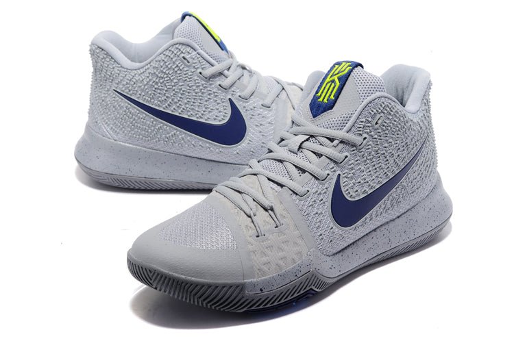 NIKE Kyrie 3 - Cool Sneakers - Grey Unisex Streetwear Limited Edition