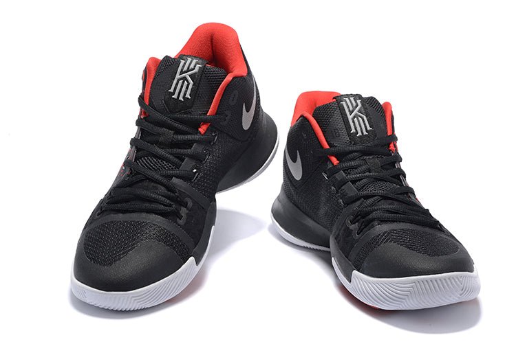 NIKE Kyrie 3 - Samurai Shoes - Black Unisex Streetwear Limited Edition
