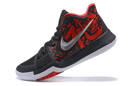 NIKE Kyrie 3 - Samurai Shoes - Black Unisex Streetwear Limited Edition