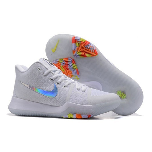 NIKE Kyrie 3 - Time To Shine Sneakers - Black Unisex Streetwear Limited Edition