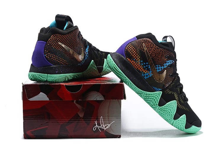 NIKE Kyrie 4 - Mamba Mentality Shoes - Black Unisex Streetwear Limited Edition