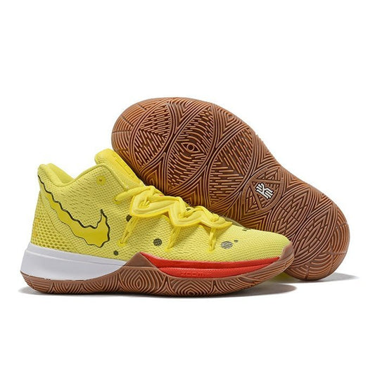 NIKE Kyrie 5 - Spongebob Pants - Red Unisex Streetwear Limited Edition