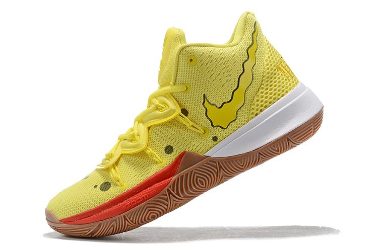NIKE Kyrie 5 - Spongebob Pants - Red Unisex Streetwear Limited Edition