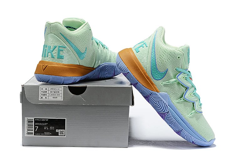 NIKE Kyrie 5 - Spongebob Squidward Pants - Red Unisex Streetwear Limited Edition