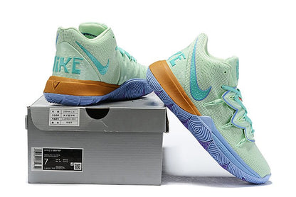 NIKE Kyrie 5 - Spongebob Squidward Pants - Red Unisex Streetwear Limited Edition