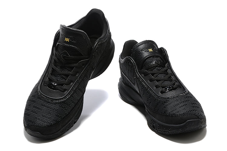 NIKE Lebron 20 - Gold Sneakers - Black Unisex Streetwear Limited Edition