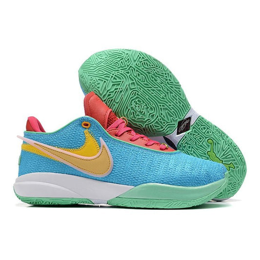 NIKE Lebron 20 - Fruity Pebbles Sneakers - Red Unisex Streetwear Limited Edition
