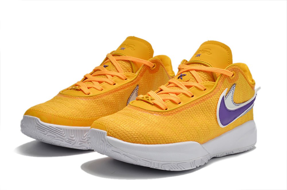 NIKE Lebron 20 - Lake Show - Red Unisex Streetwear Limited Edition