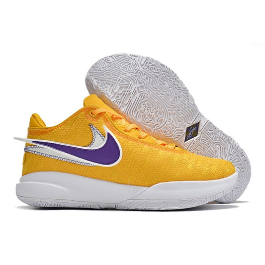 NIKE Lebron 20 - Lake Show - Red Unisex Streetwear Limited Edition