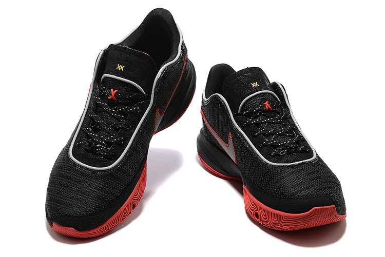NIKE Lebron 20 - Miami Heat Sneakers - White Unisex Streetwear Limited Edition