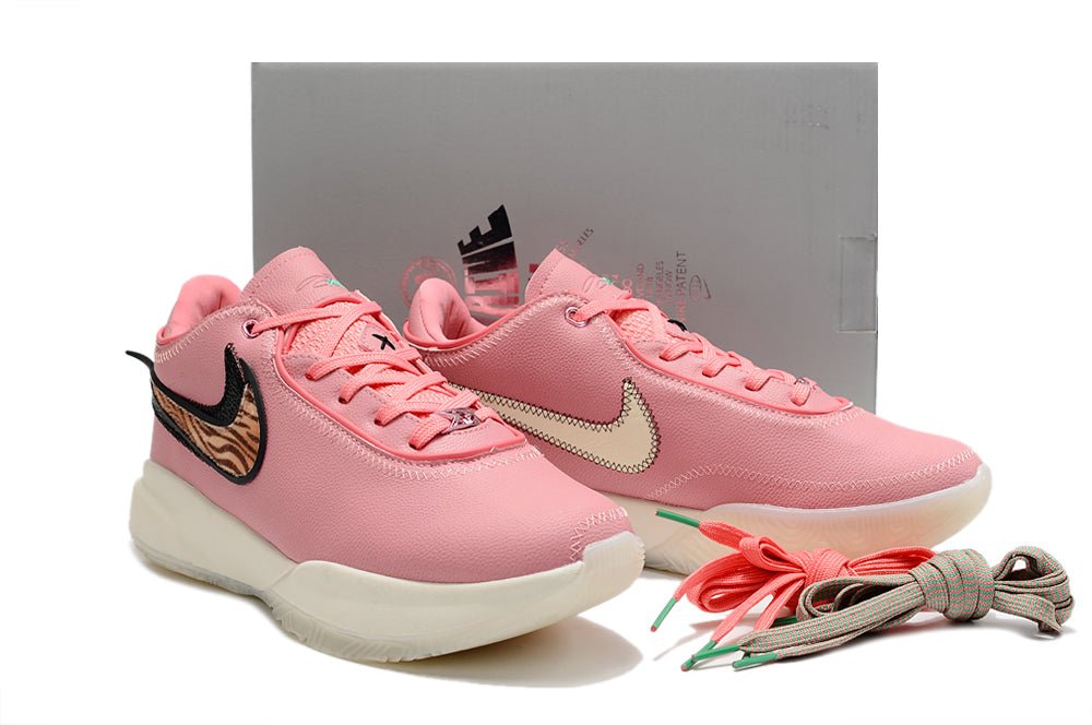 NIKE Lebron 20 - Diamond - Pink Unisex Streetwear Limited Edition