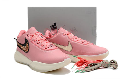 NIKE Lebron 20 - Diamond - Pink Unisex Streetwear Limited Edition