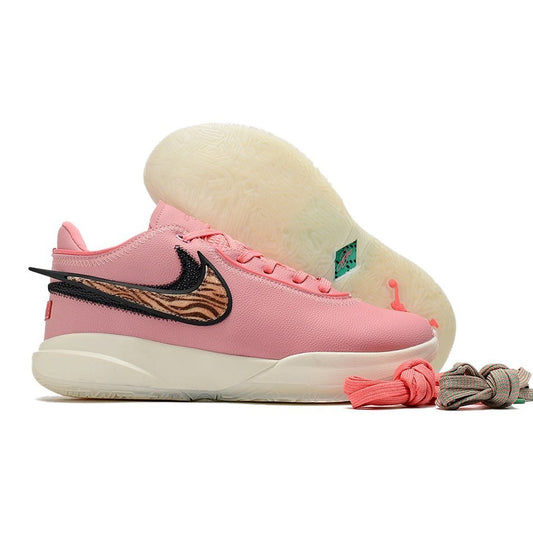 NIKE Lebron 20 - Diamond - Pink Unisex Streetwear Limited Edition