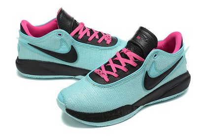NIKE Lebron 20 - South Beach Sneakers - Red Unisex Streetwear Limited Edition