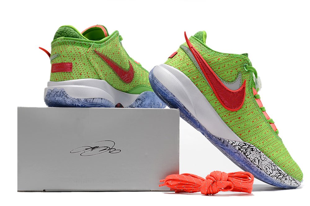 NIKE Lebron 20 - Stocking Stuffer Sneakers - Red Unisex Streetwear Limited Edition