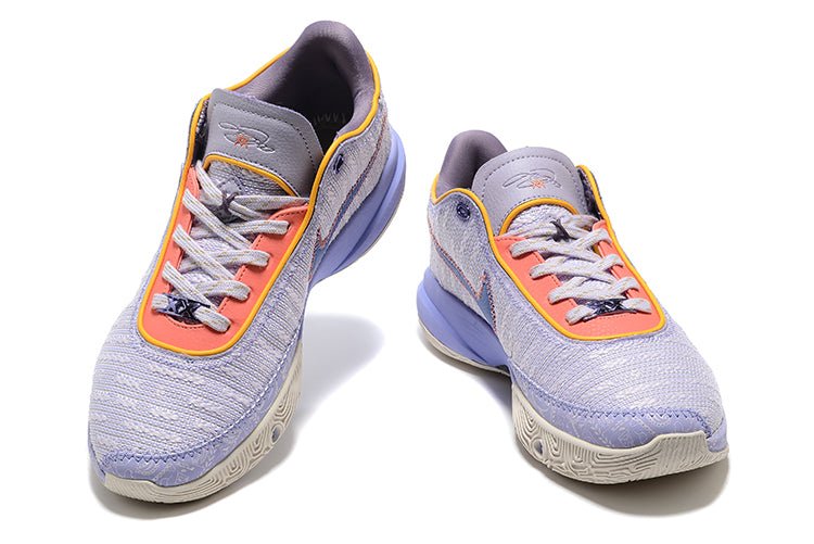 NIKE Lebron 20 - Violet Frost Sneakers - Red Unisex Streetwear Limited Edition