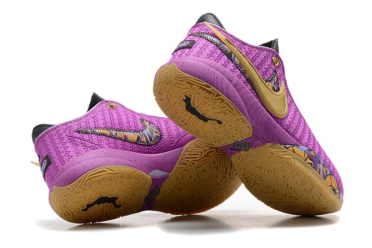 NIKE Lebron 20 - Vivid Sneakers - Purple Unisex Streetwear Limited Edition