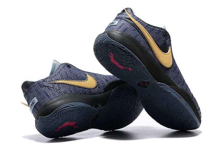 NIKE Lebron 20 - Wavy Sneakers - Navy Unisex Streetwear Limited Edition
