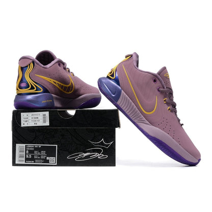 NIKE Lebron 21 - Rain Sneakers - Purple Unisex Streetwear Limited Edition