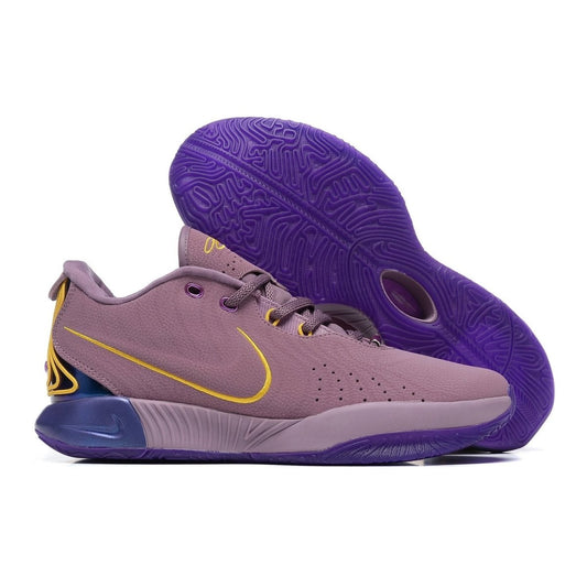 NIKE Lebron 21 - Rain Sneakers - Purple Unisex Streetwear Limited Edition