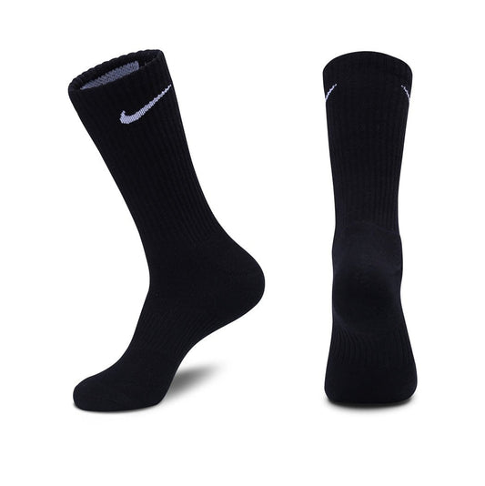 NIKE Pure Cotton Basketball Socks 3-pack Shoes - Red Unisex Streetwear Limited Edition
