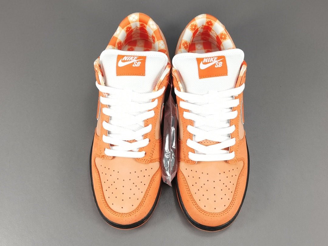 NIKE Sb Dunk - Concepts Lobster Sneakers - Orange Unisex Streetwear Limited Edition