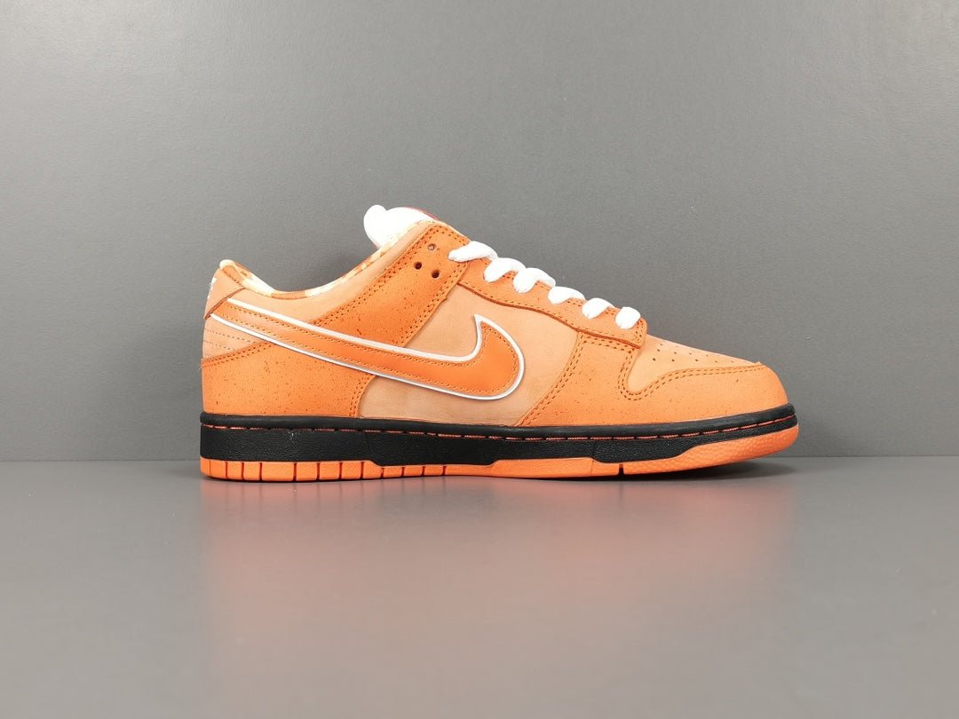 NIKE Sb Dunk - Concepts Lobster Sneakers - Orange Unisex Streetwear Limited Edition