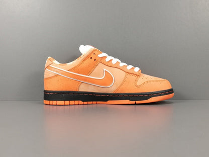NIKE Sb Dunk - Concepts Lobster Sneakers - Orange Unisex Streetwear Limited Edition