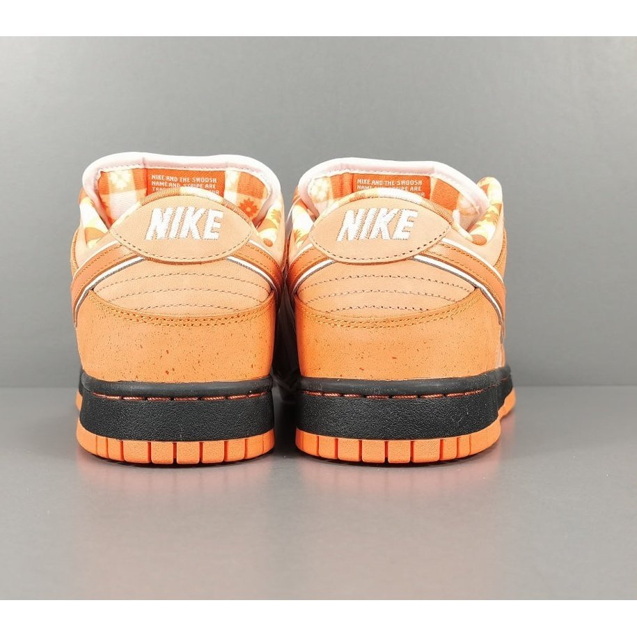 NIKE Sb Dunk - Concepts Lobster Sneakers - Orange Unisex Streetwear Limited Edition