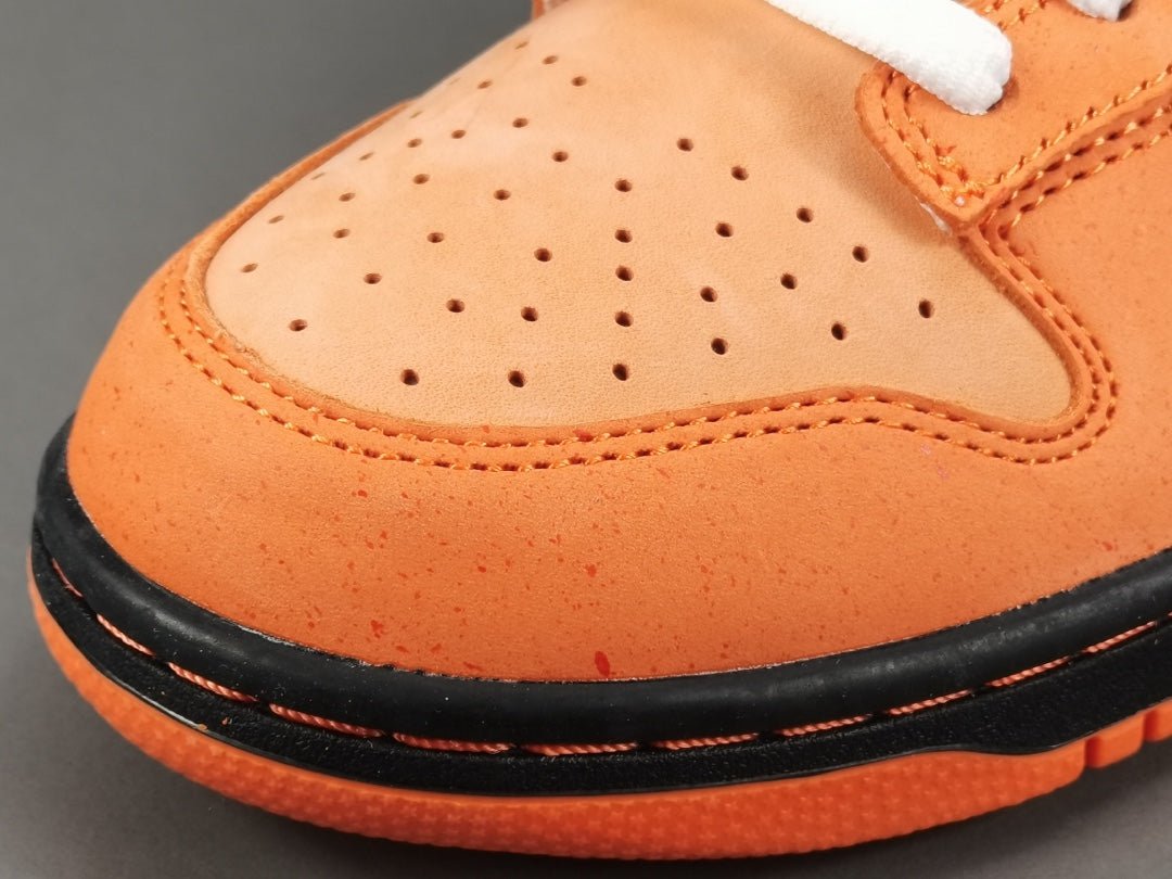 NIKE Sb Dunk - Concepts Lobster Sneakers - Orange Unisex Streetwear Limited Edition