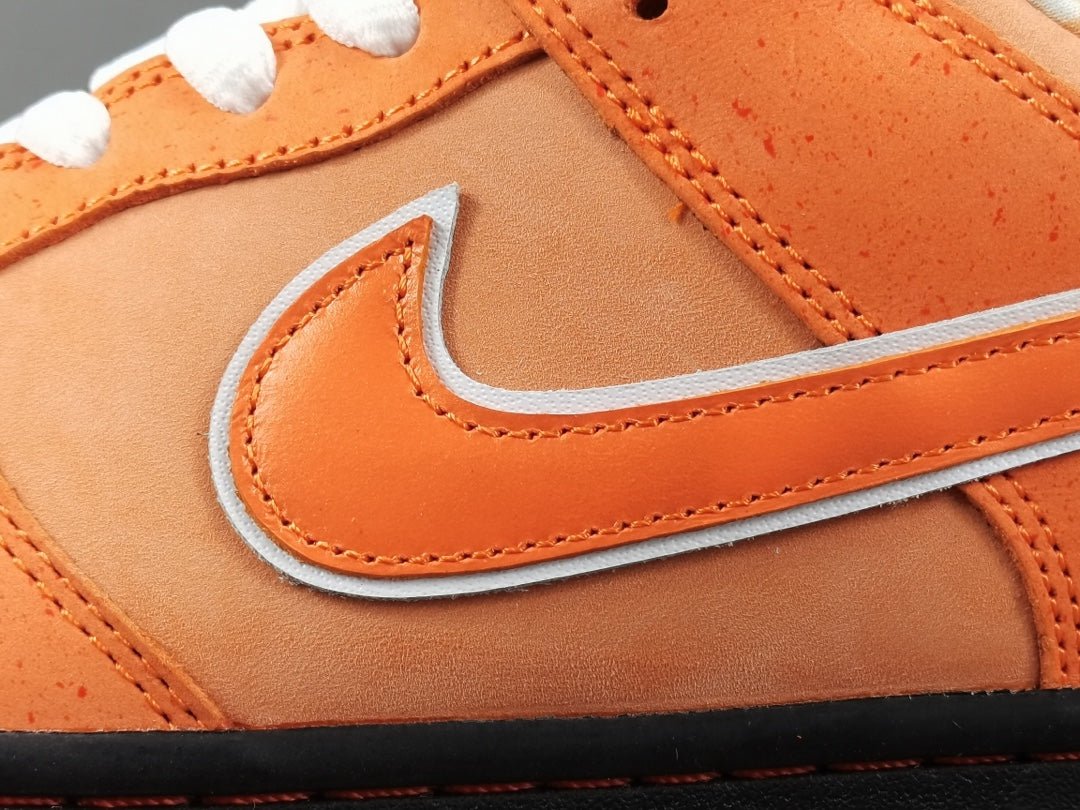 NIKE Sb Dunk - Concepts Lobster Sneakers - Orange Unisex Streetwear Limited Edition