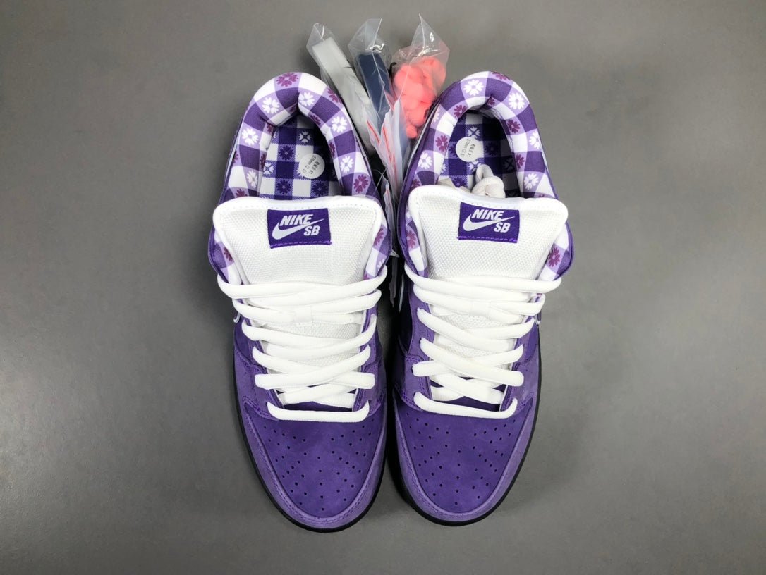 NIKE Sb Dunk - Concepts Lobster Sneakers - Purple Unisex Streetwear Limited Edition