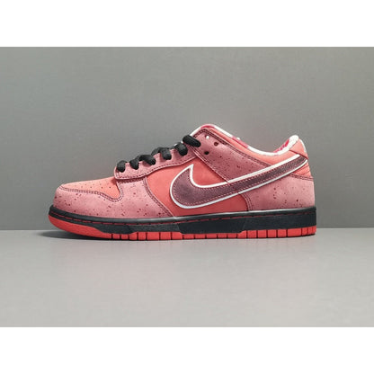 NIKE Sb Dunk - Concepts Lobster Sneakers - Red Unisex Streetwear Limited Edition