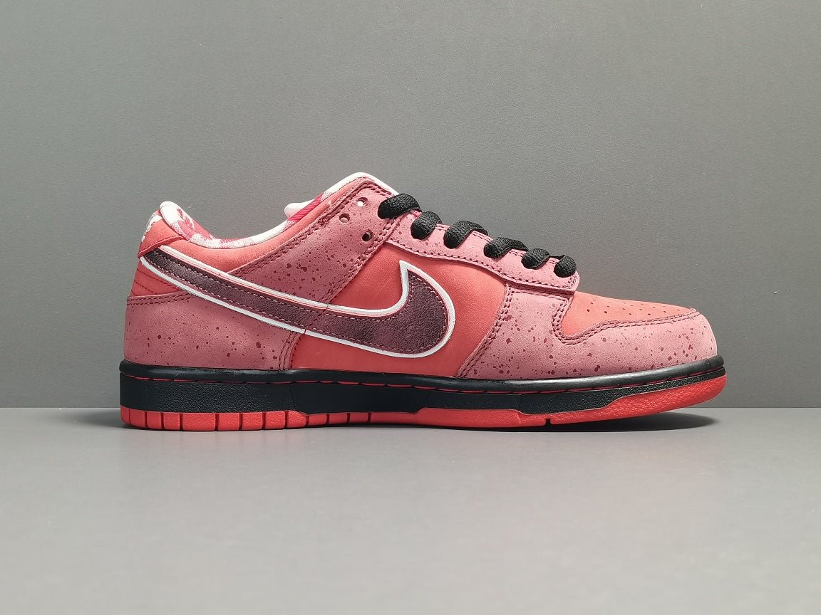 NIKE Sb Dunk - Concepts Lobster Sneakers - Red Unisex Streetwear Limited Edition
