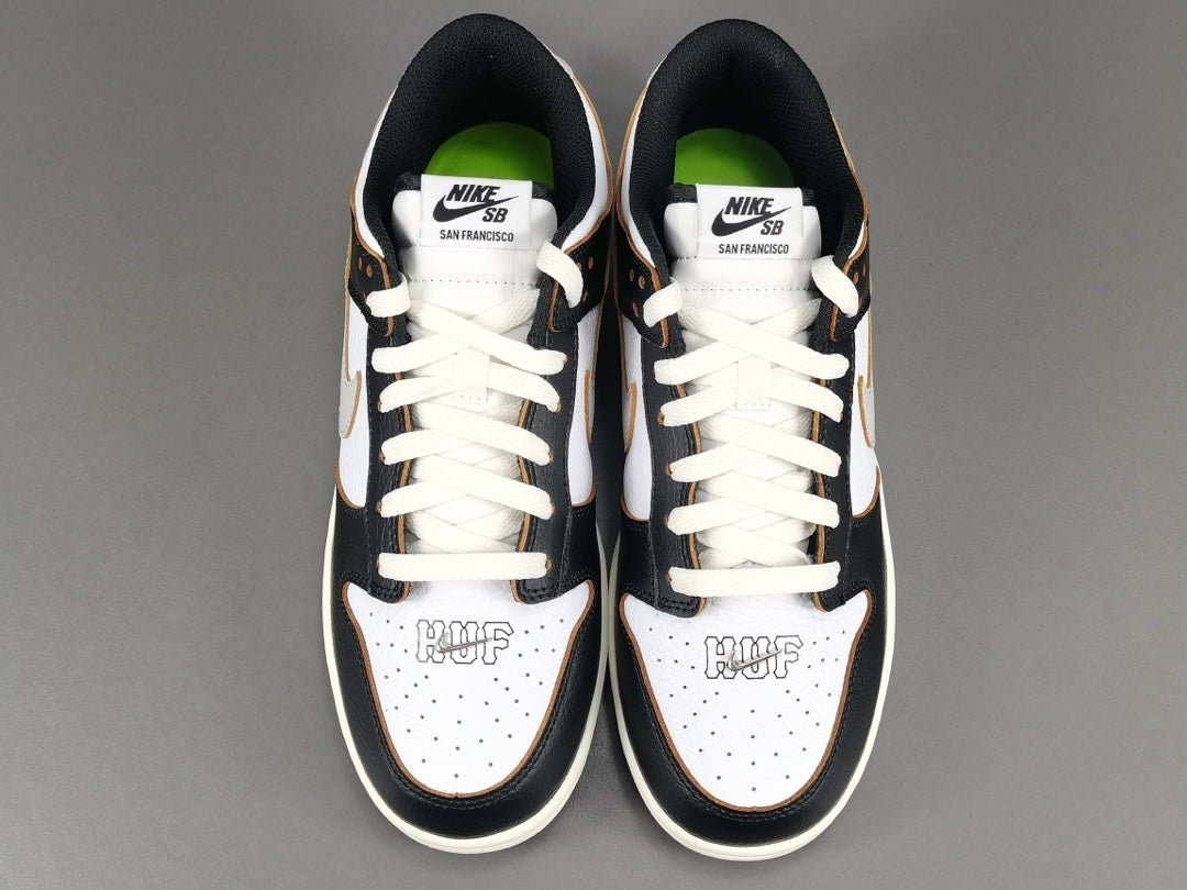 NIKE Sb Dunk - Huf San Francisco Sneakers - Red Unisex Streetwear Limited Edition