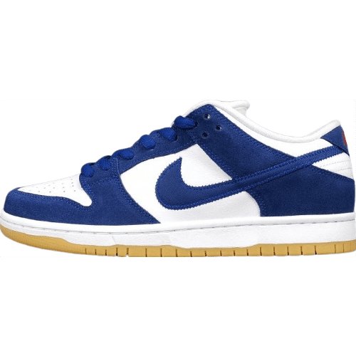 NIKE Sb Dunk - Los Angeles Dodgers Sneakers - White Unisex Streetwear Limited Edition