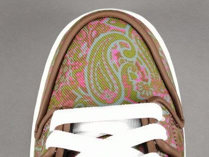 NIKE Sb Dunk - Paisley - Brown Unisex Streetwear Limited Edition