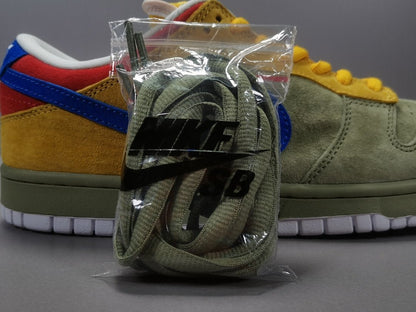 NIKE Sb Dunk - Puff N Stuff Sneakers - Red Unisex Streetwear Limited Edition