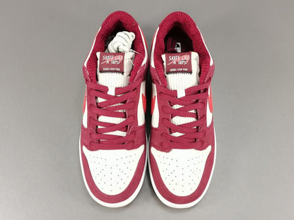 NIKE Sb Dunk - Skate Like A Girl Sneakers - White Unisex Streetwear Limited Edition - Introducing the Nike Dunk SB Skate Like a Girl, a powerful and empowering sneaker that