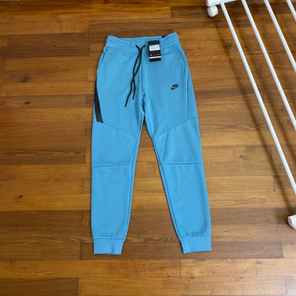 NIKE Tech Fleece Pants - Light - Blue Unisex Streetwear Limited Edition