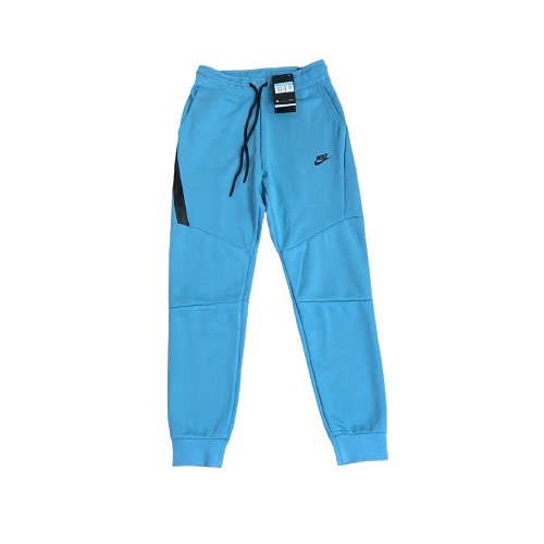 NIKE Tech Fleece Pants - Light - Blue Unisex Streetwear Limited Edition