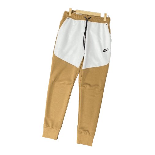 NIKE Tech Fleece Pants - Sandalwood - Light Bone - - Black Unisex Streetwear Limited Edition