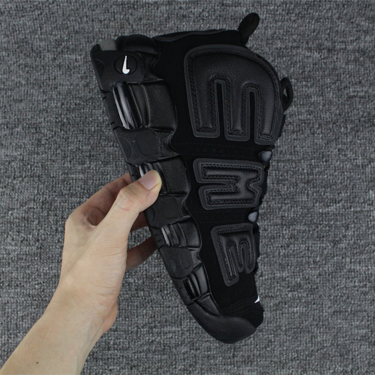 NIKE Uptempo - Supreme Suptempo - Black Unisex Streetwear Limited Edition