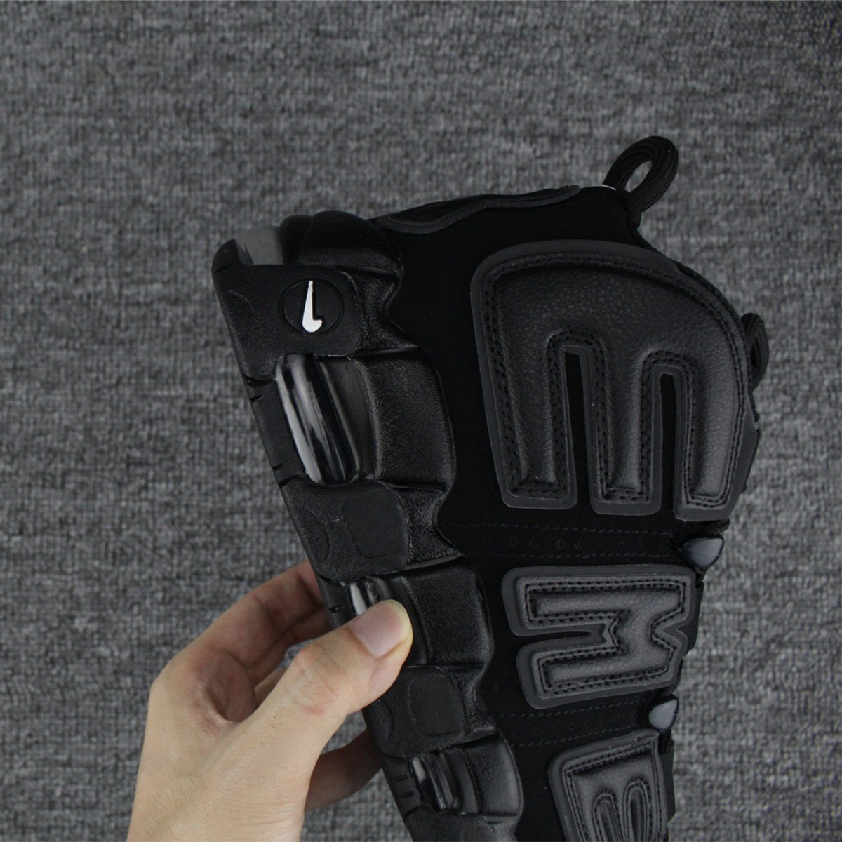 NIKE Uptempo - Supreme Suptempo - Black Unisex Streetwear Limited Edition