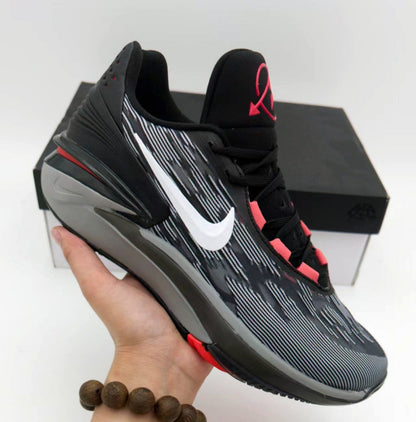 NIKE Zoom G.t. Cut 2 - Bright Crimson Sneakers - Black Unisex Streetwear Limited Edition