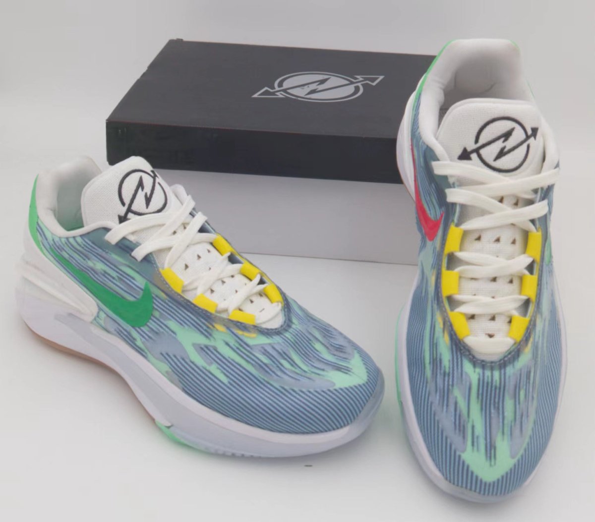 NIKE Zoom G.t. Cut 2 - Green Gum - Blue Unisex Streetwear Limited Edition