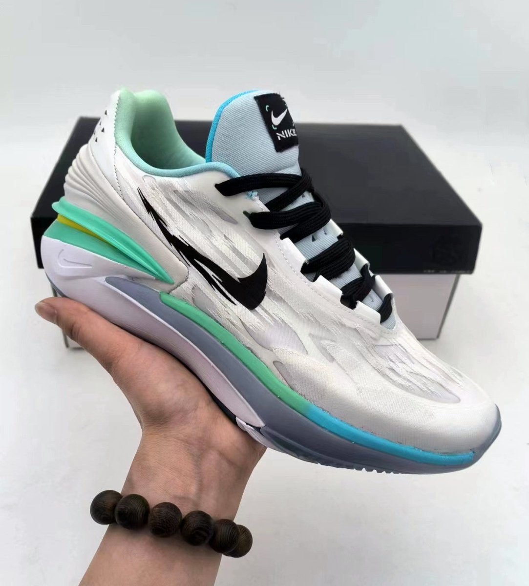 NIKE Zoom G.t. Cut 2 - Light Menta Opti Sneakers - Yellow Unisex Streetwear Limited Edition