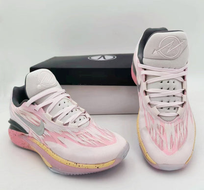 NIKE Zoom G.t. Cut 2 - Pearl Sneakers - Pink Unisex Streetwear Limited Edition